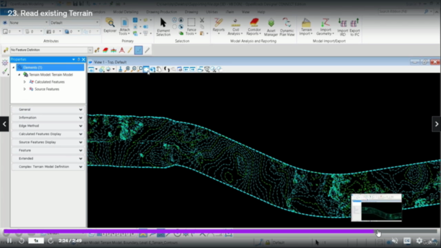 Bentley OpenRoads Designer + Lumen lesson - AulaGEO – Screenshot 3