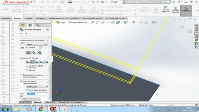 Solidworks Chapas Metalicas – Screenshot 4