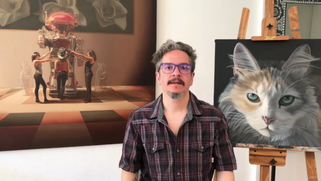 Curso de dibujo a lápiz de gatos y perros – Screenshot 4
