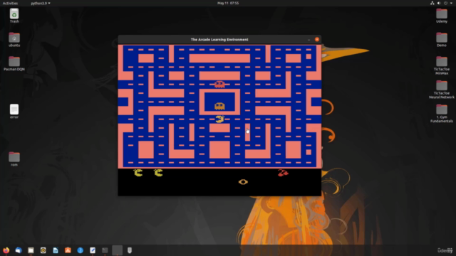 Learn To Create Artificially Intelligent Games Using Python3 – Screenshot 3
