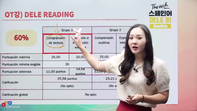 The 빠른 스페인어 DELE B1 - Reading – Screenshot 2