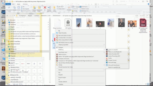 InDesign 2021 Eğitim Seti – Screenshot 1