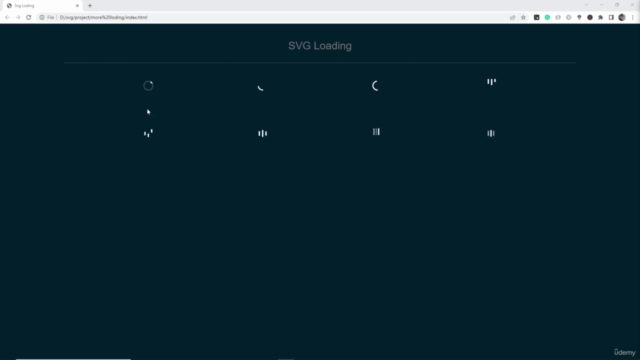 SVG Animation Project with CSS – Screenshot 4