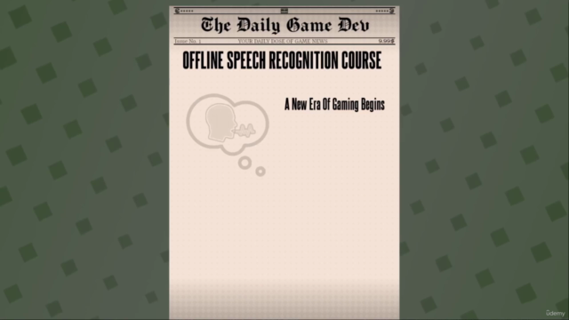 Godot C# Offline Speech Recognition – Screenshot 1