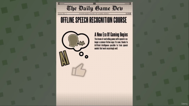 Godot C# Offline Speech Recognition – Screenshot 2