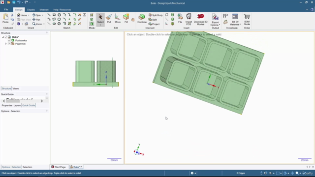 Kurs Design Spark Mechanical – projekty do druku 3d – Screenshot 4
