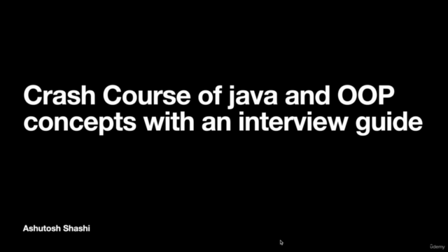 Java and OOP concepts for quick interview prep. – Screenshot 1