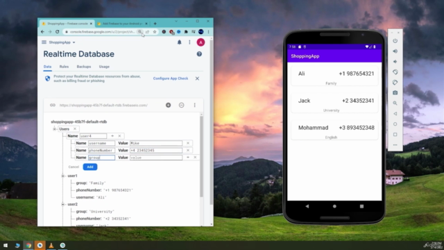 The Complete Firebase & Android Course - Mastering Firebase - Screenshot_03