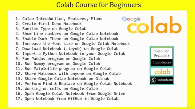 Google Colab Crash Course in 30 Minutes – Screenshot 3