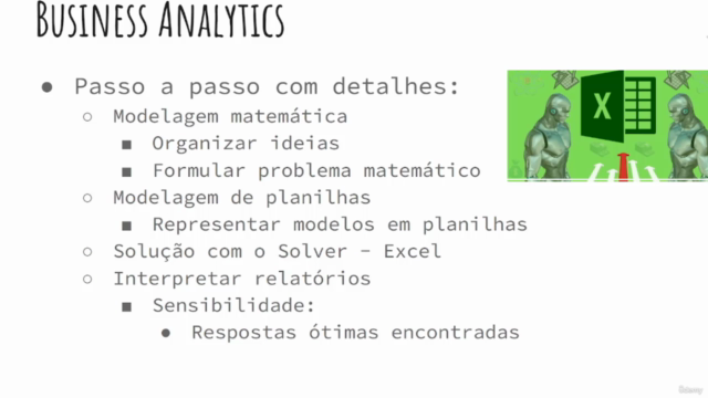 EXCEL AVANÇADO: Modelagem de Planilhas p/ Programação Linear – Screenshot 1