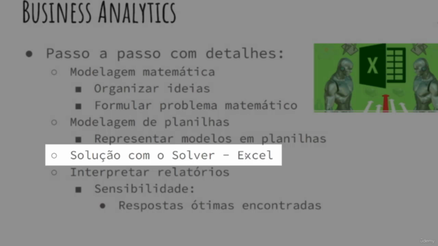 EXCEL AVANÇADO: Modelagem de Planilhas p/ Programação Linear – Screenshot 3