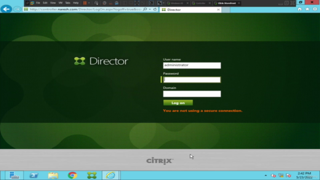 Monitor and Troubleshoot using Citrix Director. – Screenshot 1