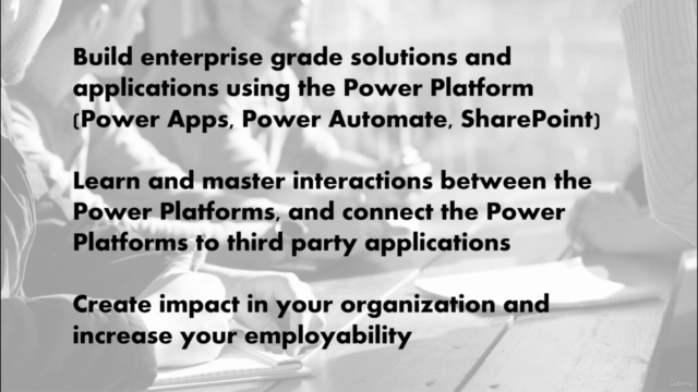 Build Solutions with Power Apps, Power Automate & SharePoint – Screenshot 2