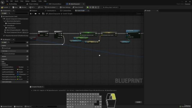 Developing an Interactive Menu in Unreal Engine 5 – Screenshot 2