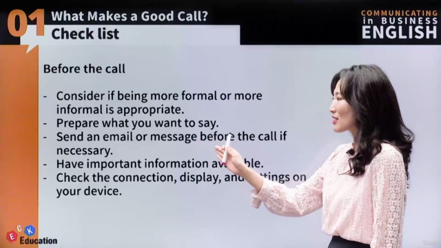 Business English 1 - 01. Calls – Screenshot 1
