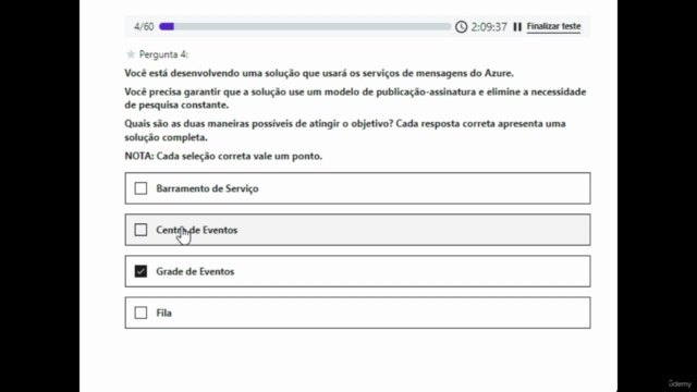 Simulado AZ-204 DESENVOLVENDO SOLUÇÕES PARA MICROSOFT – Screenshot 3