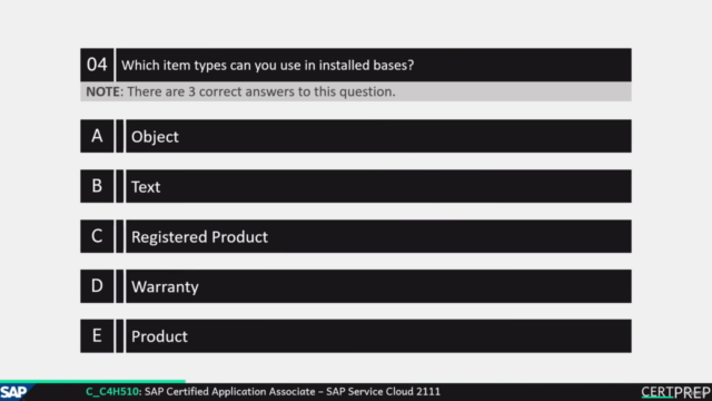 C_C4H510_21 - SAP Service Cloud 2111 | Exam Questions – Screenshot 2