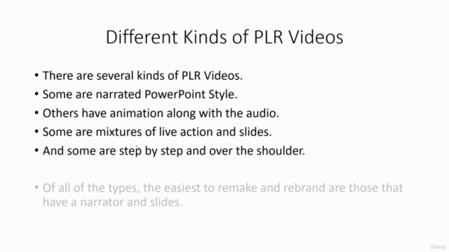 The PLR Set Up Masterclass 2.0: Fast Track Training – Screenshot 1