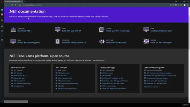 .NET Core: um curso orientado para o mercado de trabalho – Screenshot 1