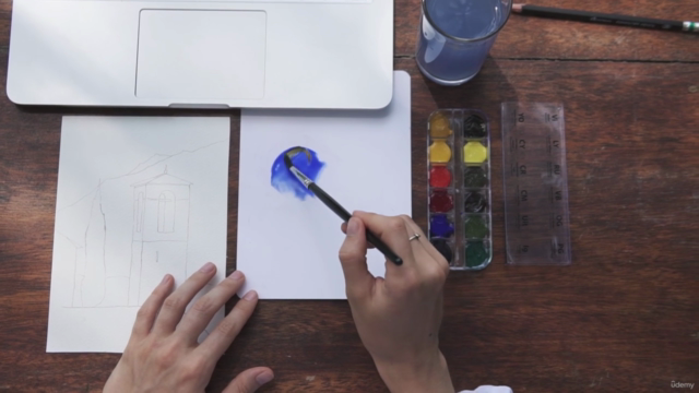 Watercolor Painting | By Award Winning Artist | Italy Motifs – Screenshot 1