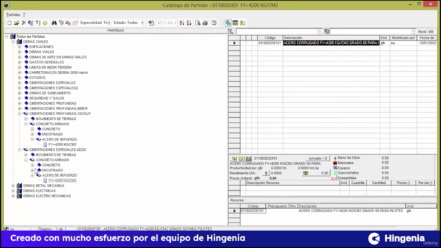 Presupuestos y Análisis de Costos de Obra con S10 – Screenshot 3