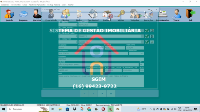 Delphi Gestão de Imobiliária 1 – Screenshot 2