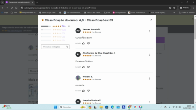 Preparatório mercado de trabalho em TI com foco em Java – Screenshot 4