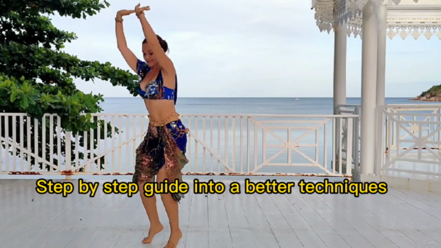 Luscious Hips For Belly Dancers. Technique & Choreography – Screenshot 3