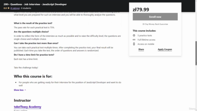 200+ Questions - Job Interview - JavaScript Developer – Screenshot 2