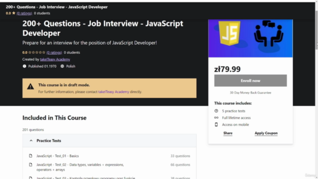 200+ Questions - Job Interview - JavaScript Developer – Screenshot 4
