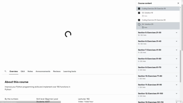 Implement 150 functions in Python! - Hands-on course – Screenshot 4