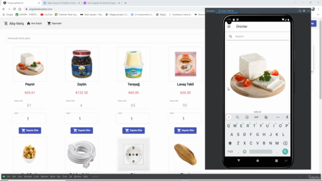 İonic Angular v13 ile Android Uygulama Geliştirme – Screenshot 4