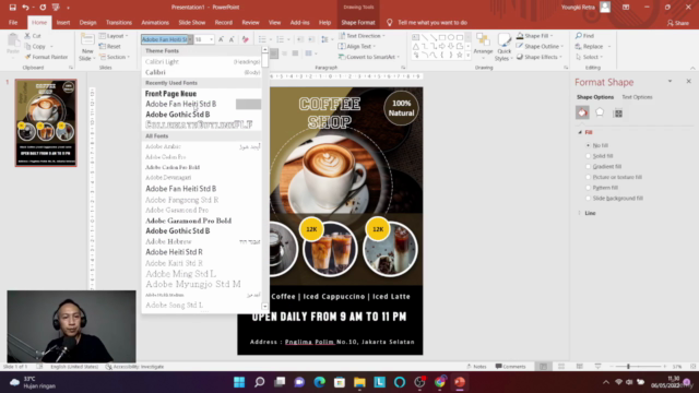 Belajar Membuat Design di Powerpoint – Screenshot 4