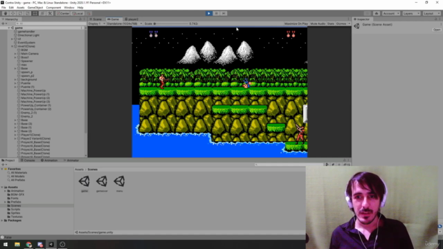 Como Crear Videojuegos en Unity: El Contra – Screenshot 3