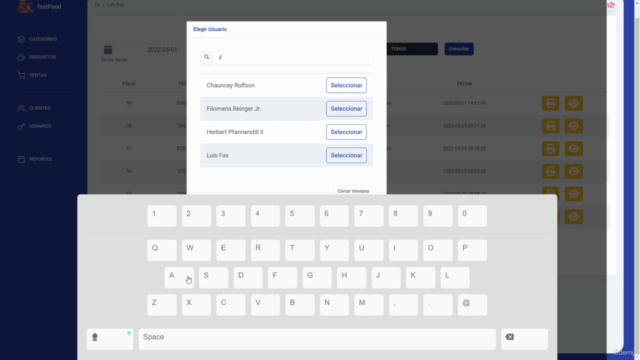 Sistema de ventas TouchScreen laravel 9 – Screenshot 4