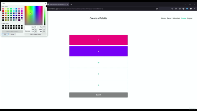 Android & Web App Development using the Backendless Platform – Screenshot 4