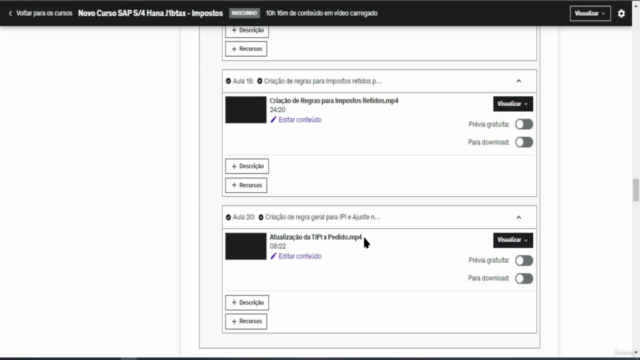 SAP S/4 Hana J1btax - Impostos – Screenshot 3