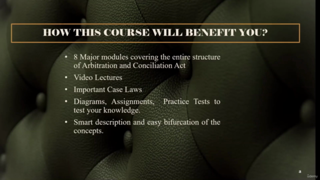 Arbitration & Conciliation Act 1996 : A Comprehensive course – Screenshot 2