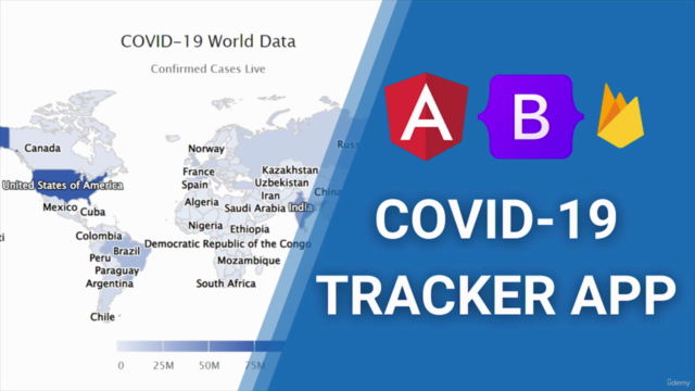 Angular FREE Masterclass - COVID-19 Tracker App - Part 2 – Screenshot 1
