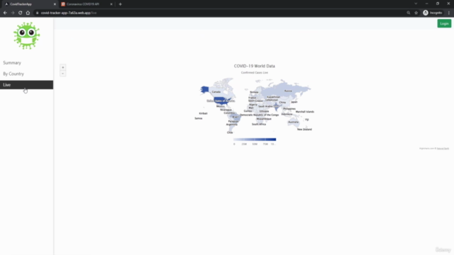 Angular FREE Masterclass - COVID-19 Tracker App - Part 2 – Screenshot 3