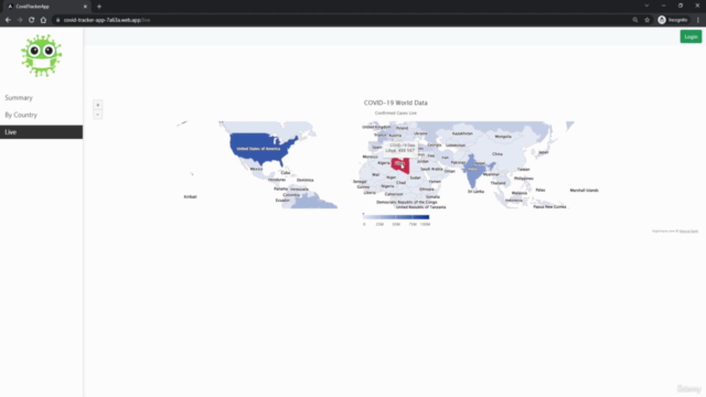 Angular FREE Masterclass - COVID-19 Tracker App - Part 3 – Screenshot 4