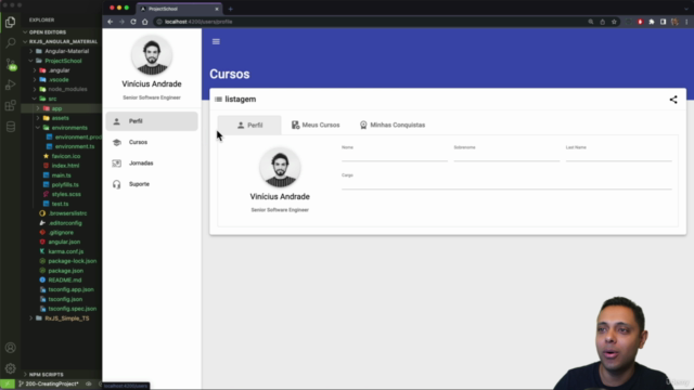 RxJS + Angular Material - Frontend Reativo do Zero! – Screenshot 2