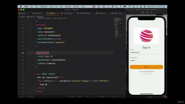 React Native IOS and Android App Development for Beginners - Screenshot_04