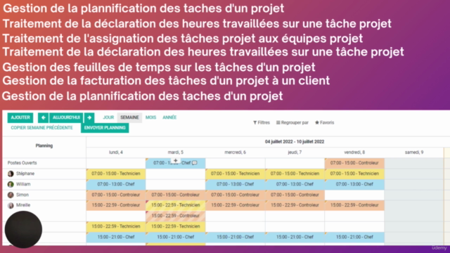 Odoo V15: Formation fonctionnelle module Gestion des projets – Screenshot 4