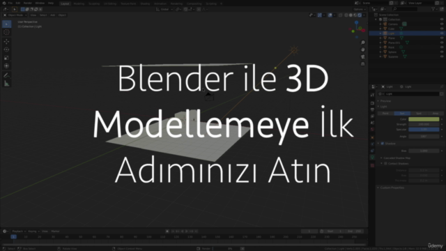 Blender ile 3D Modellemeye İlk Adımınızı Atın – Screenshot 3