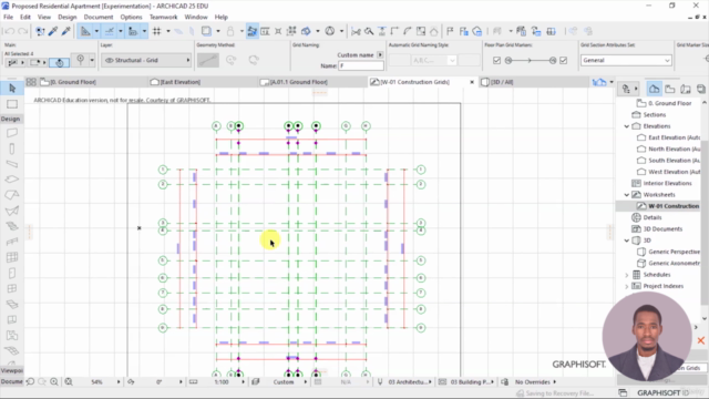 ARCHICAD 25 Basics: Drafting, Modelling & Documentation – Screenshot 1