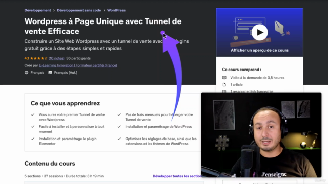 Wordpress à Page Unique avec Tunnel de vente Efficace | 2024 - Screenshot_01