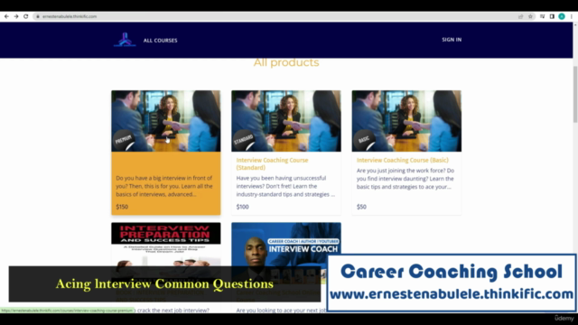 Interview coaching course (Premium) – Screenshot 2