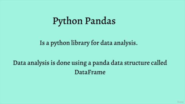 Python Pandas - Python Library For Data Analysis - Screenshot_01