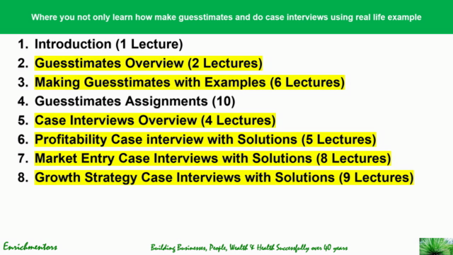 Guesstimates & Business Consulting Case Analysis  Excellence - Screenshot_02